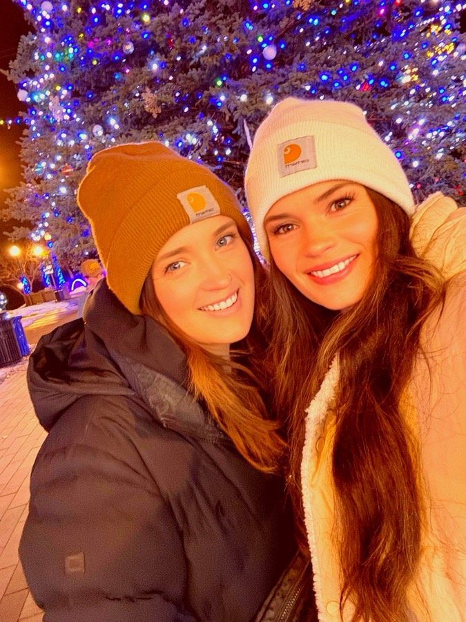 Kiley and a Grove member